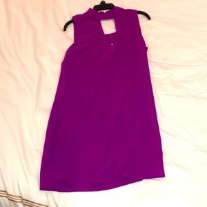 Purple Key Hole Dress